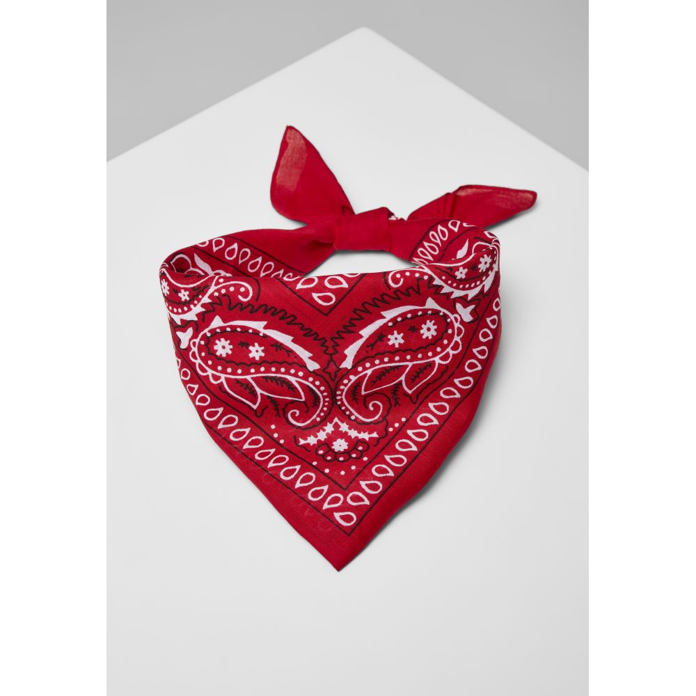 Urban Classics - Bandana 3-Pack red one size Bandana - Red